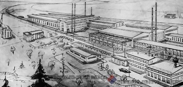 Проект реконструкции Первоуральского завода горного оборудования 1972 год